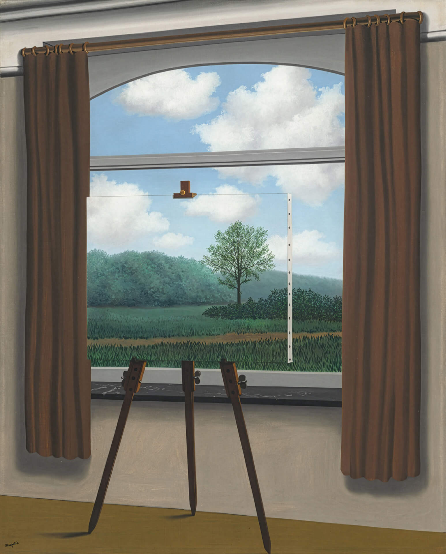nicoletta fontana - Magritte La condizione umana
